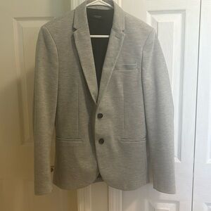 Zara sportcoat, perfect condition, light gray, size small